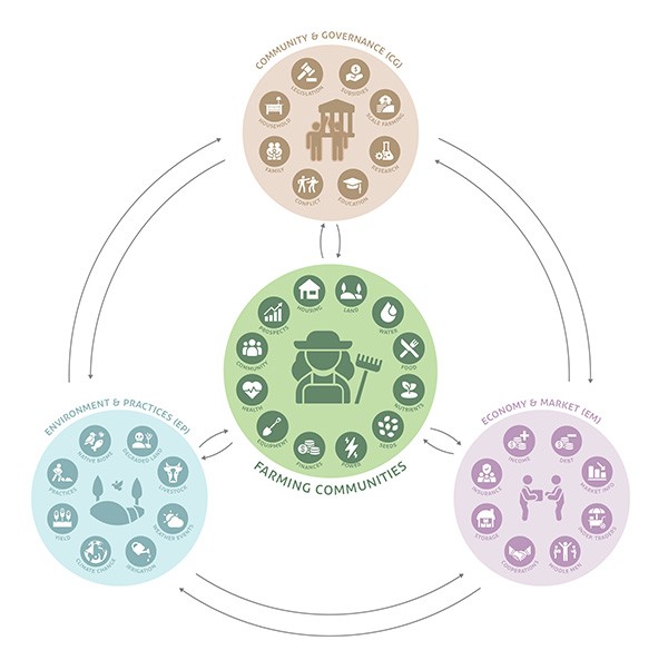 IKEA Foundation system map showing supply chain leverage points
