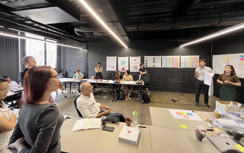 Starprint co-creation workshop with team members